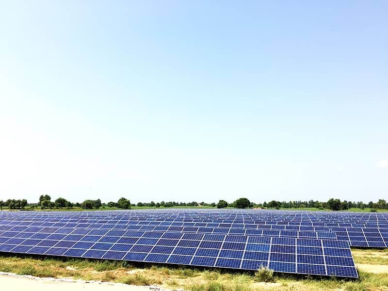 TAEKMO solar project installation