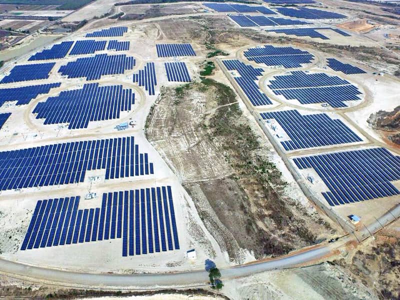 TAEKMO solar project installation