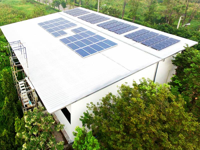 TAEKMO solar project installation